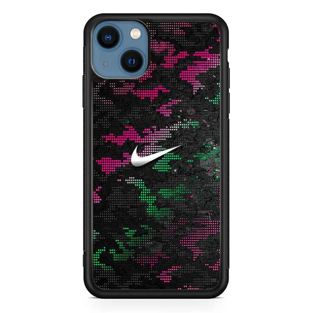 Nike Club Pixel Camo iPhone 13 Case