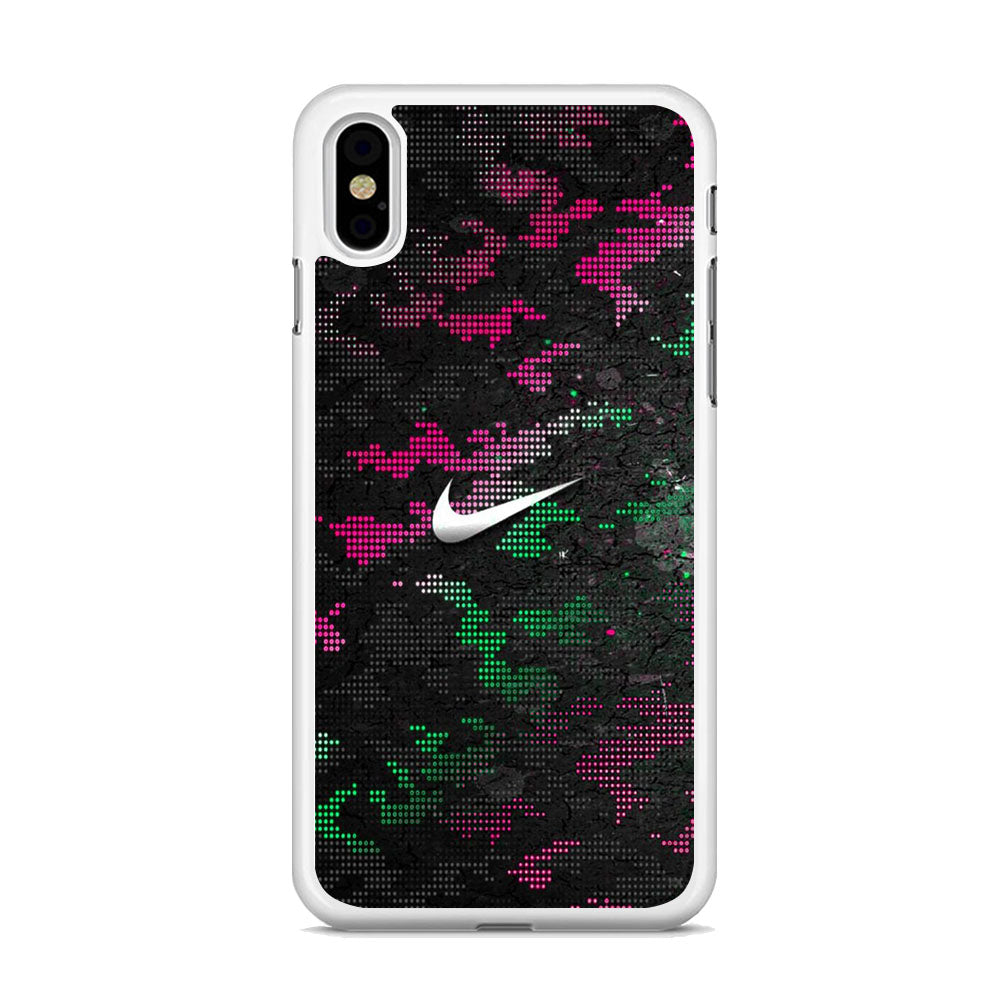 Nike Club Pixel Camo iPhone X Case