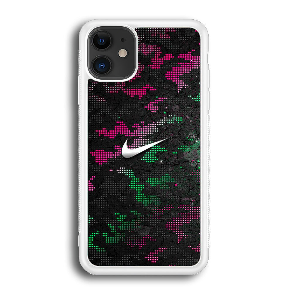 Nike Club Pixel Camo iPhone 12 Case