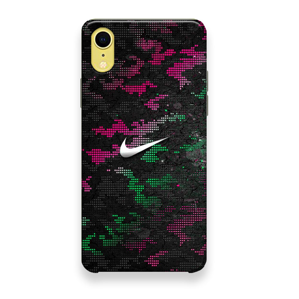 Nike Club Pixel Camo iPhone XR Case