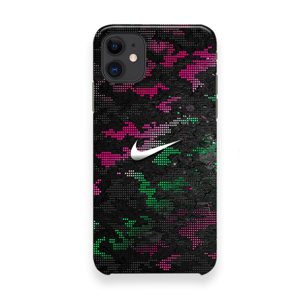 Nike Club Pixel Camo iPhone 12 Case