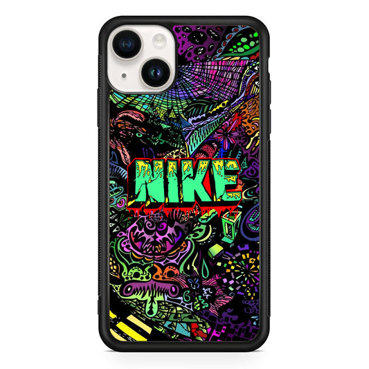 Nike Doodle Drip Colour iPhone 15 Case
