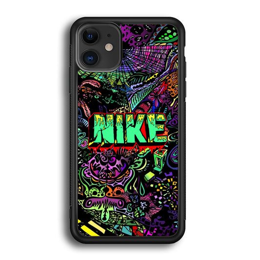 Nike Doodle Drip Colour iPhone 12 Case