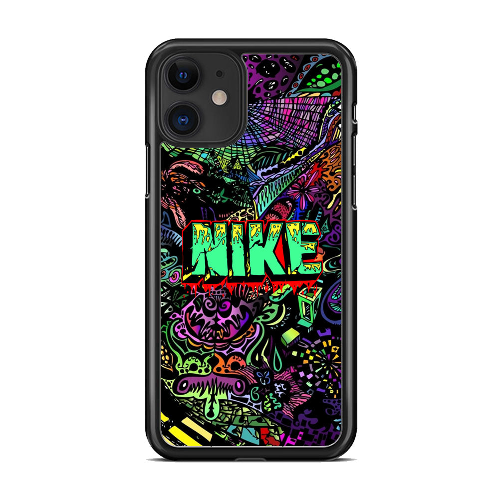 Nike Doodle Drip Colour iPhone 11 Case