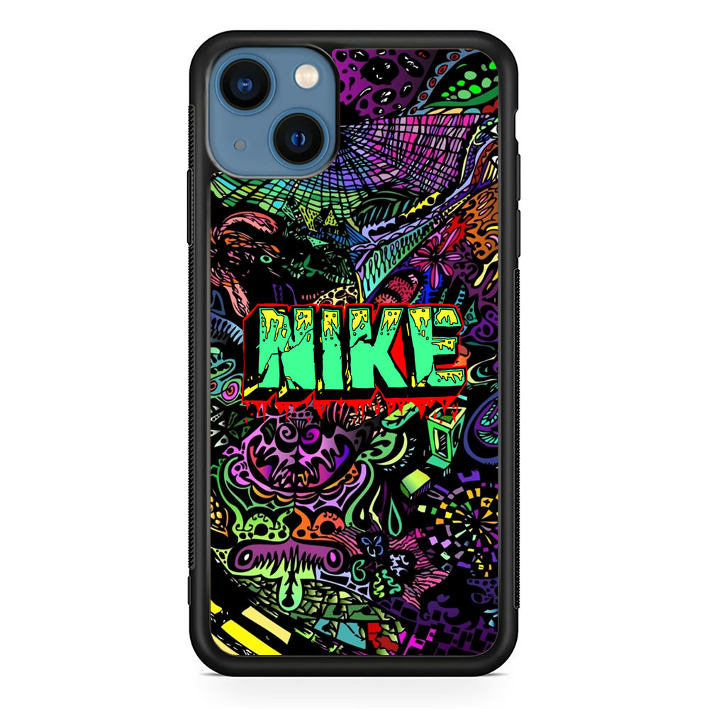 Nike Doodle Drip Colour iPhone 13 Case