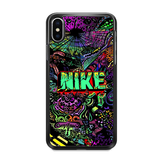 Nike Doodle Drip Colour iPhone Xs Max Case