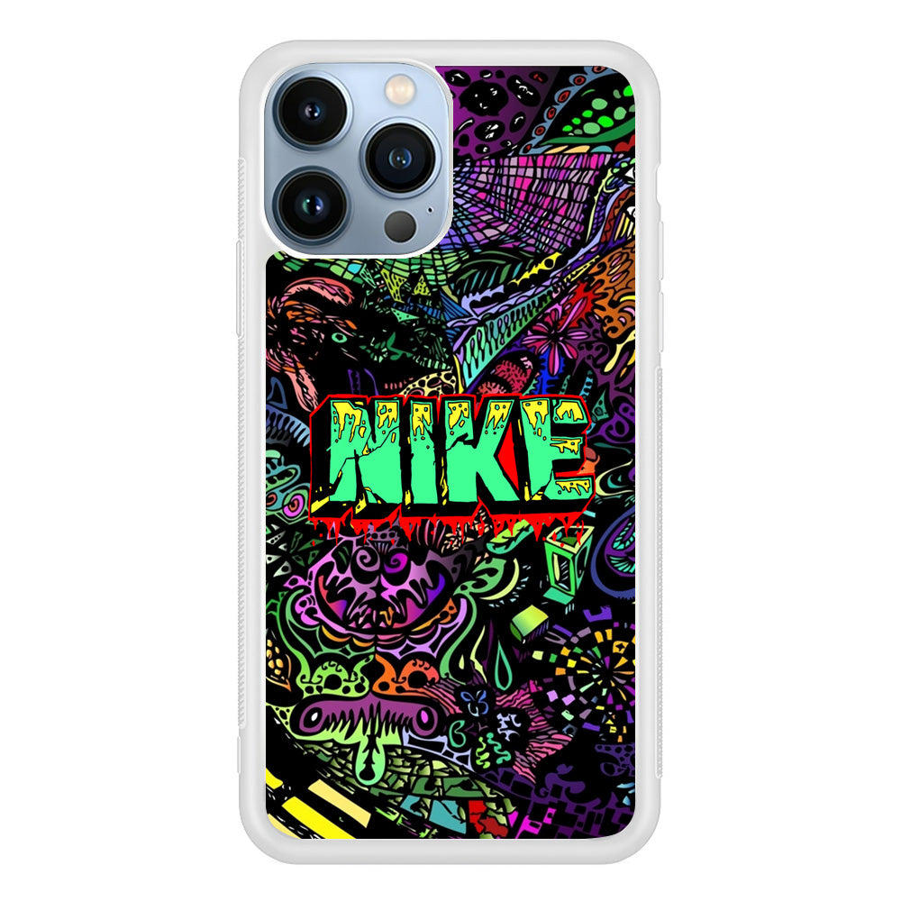 Nike Doodle Drip Colour iPhone 13 Pro Max Case