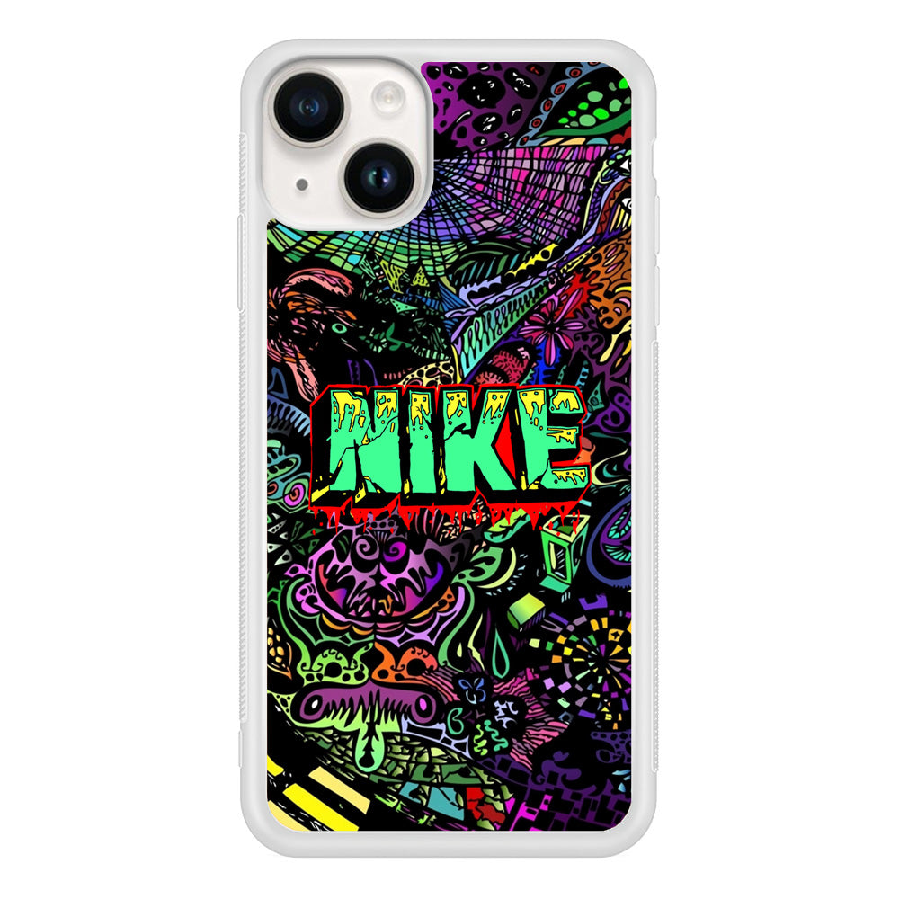 Nike Doodle Drip Colour iPhone 14 Case