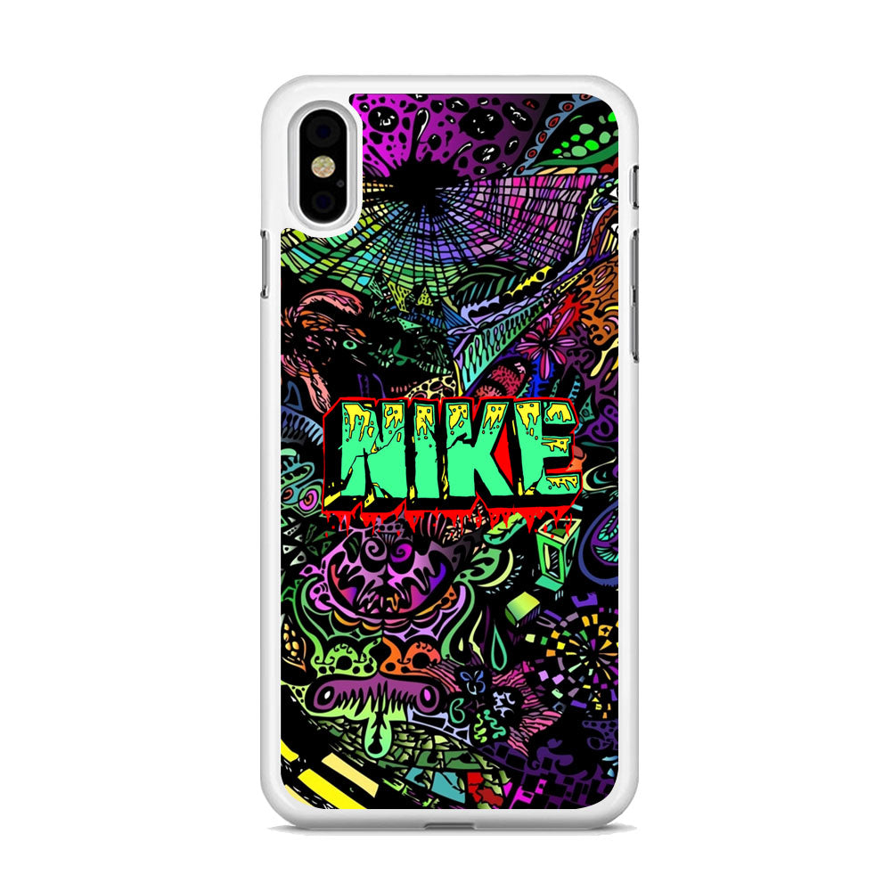 Nike Doodle Drip Colour iPhone X Case