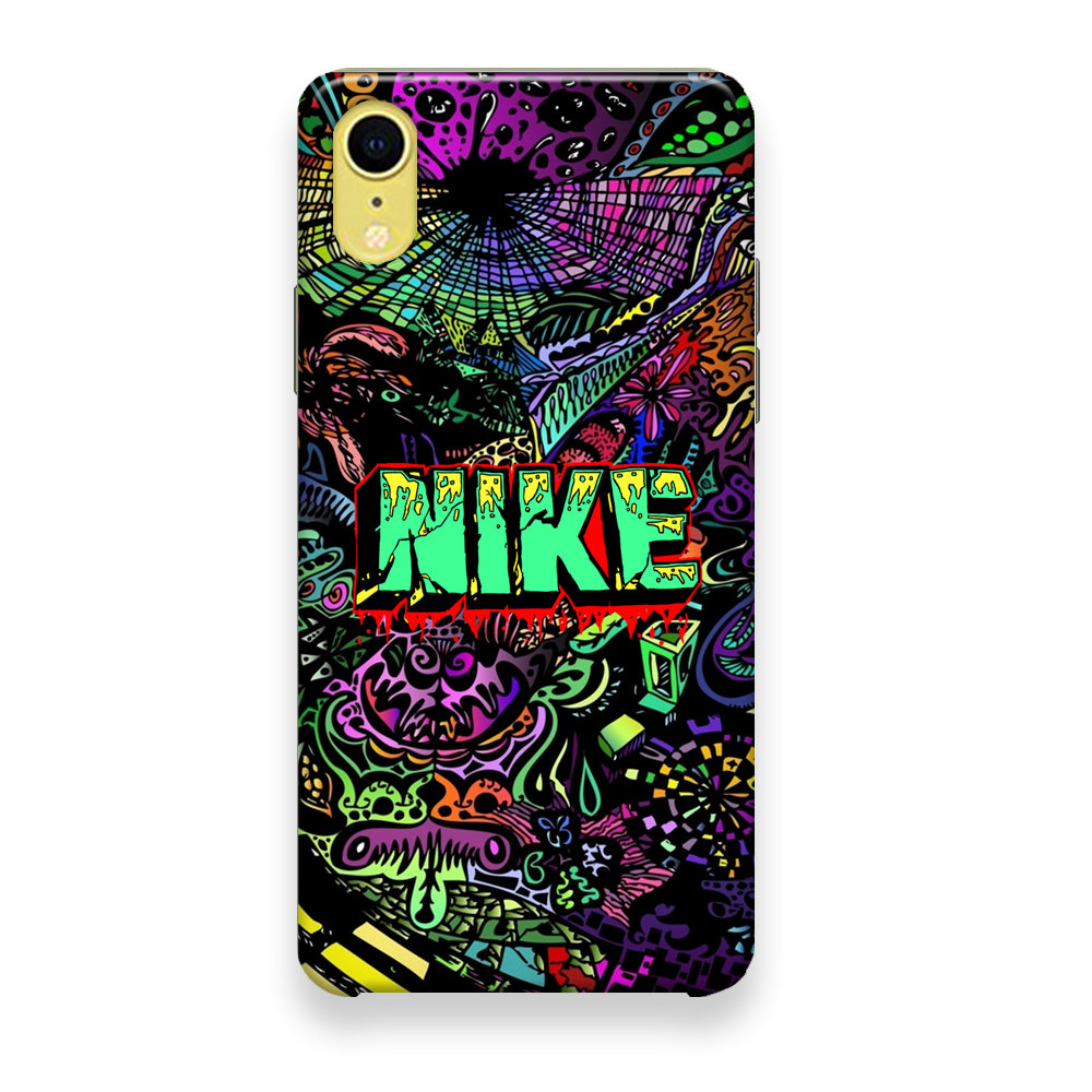 Nike Doodle Drip Colour iPhone XR Case