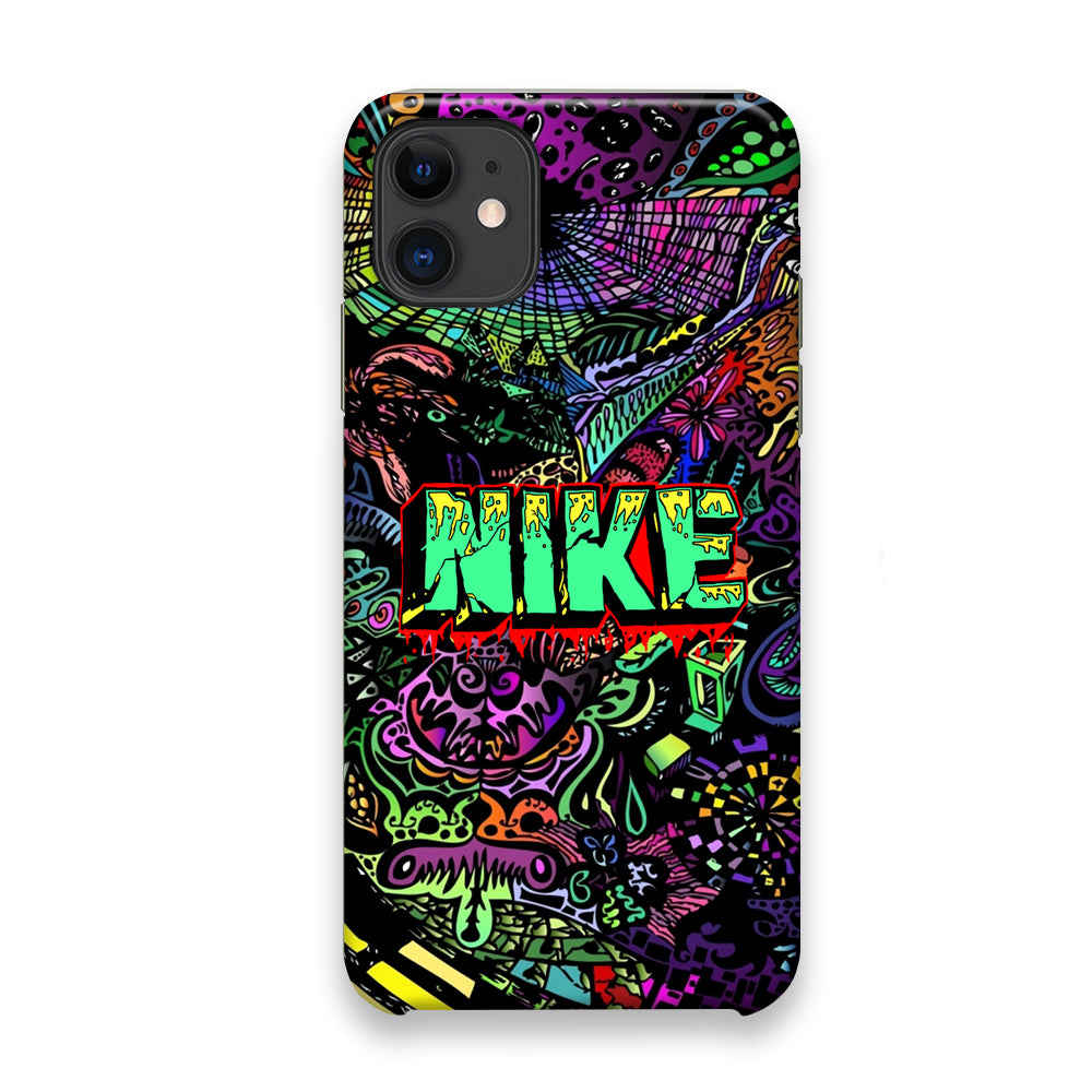 Nike Doodle Drip Colour iPhone 11 Case