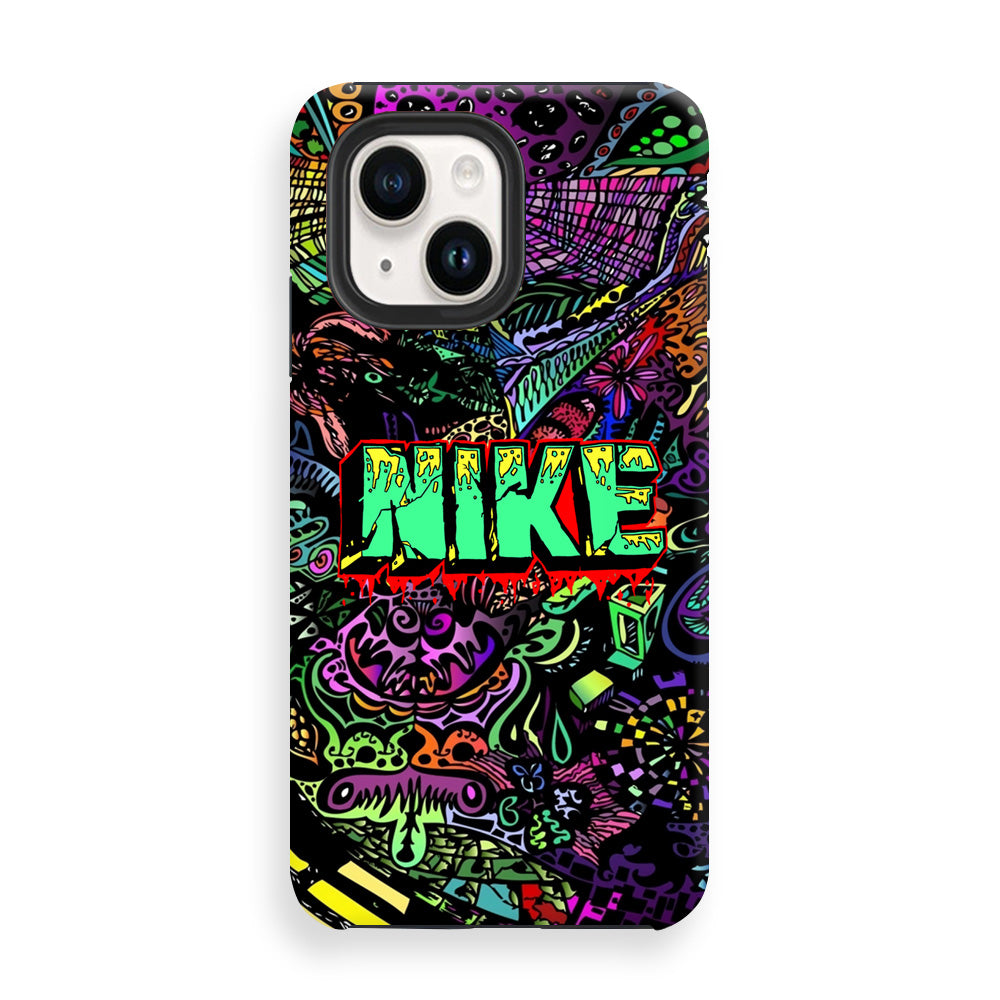 Nike Doodle Drip Colour iPhone 15 Case