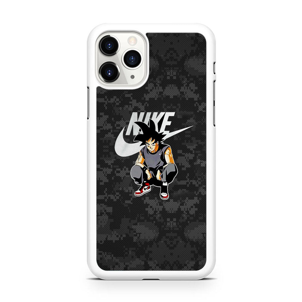 Nike Goku Pixel Black Camo iPhone 11 Pro Case