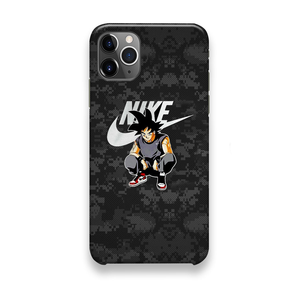 Nike Goku Pixel Black Camo iPhone 12 Pro Max Case