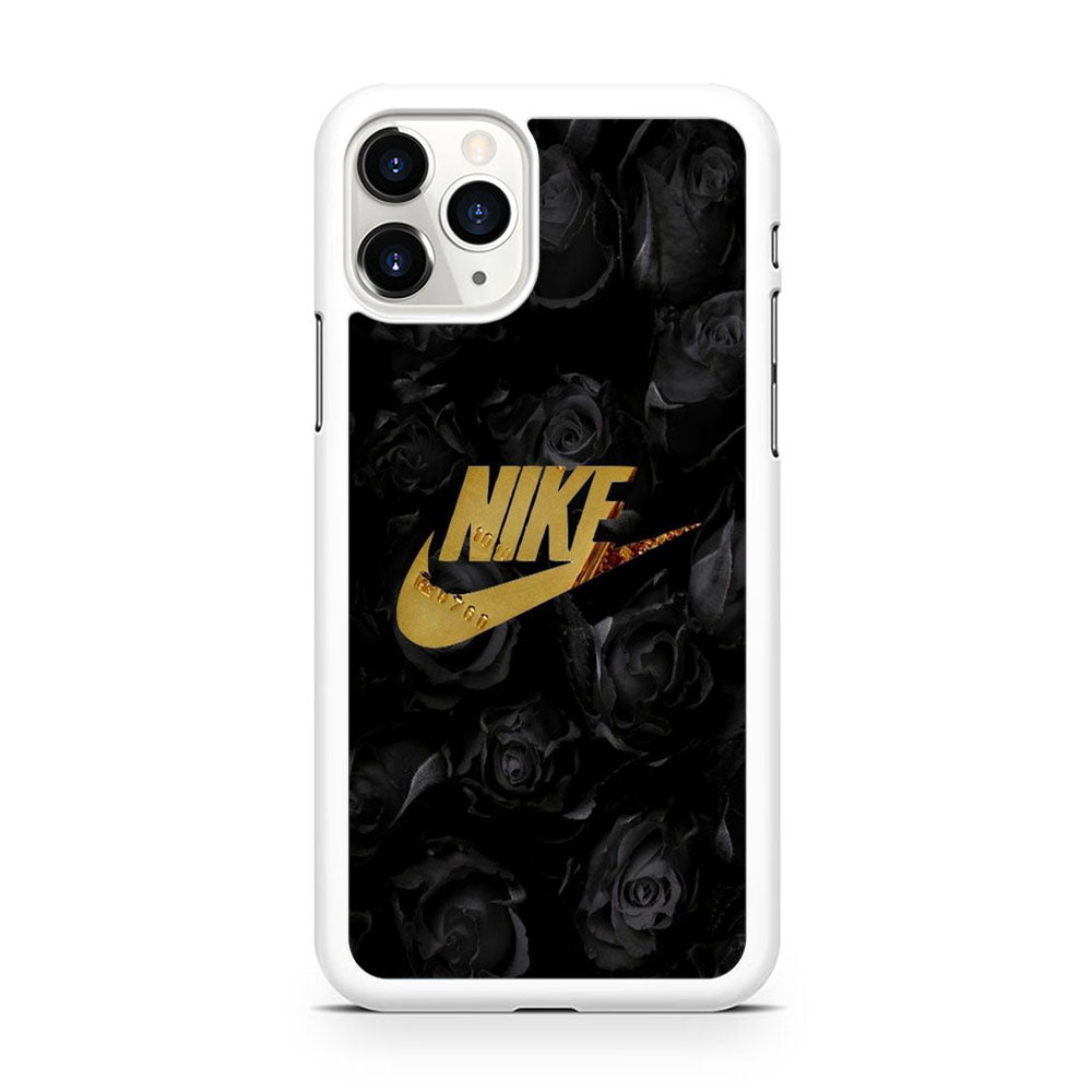 Nike Gold Black Rose iPhone 11 Pro Case