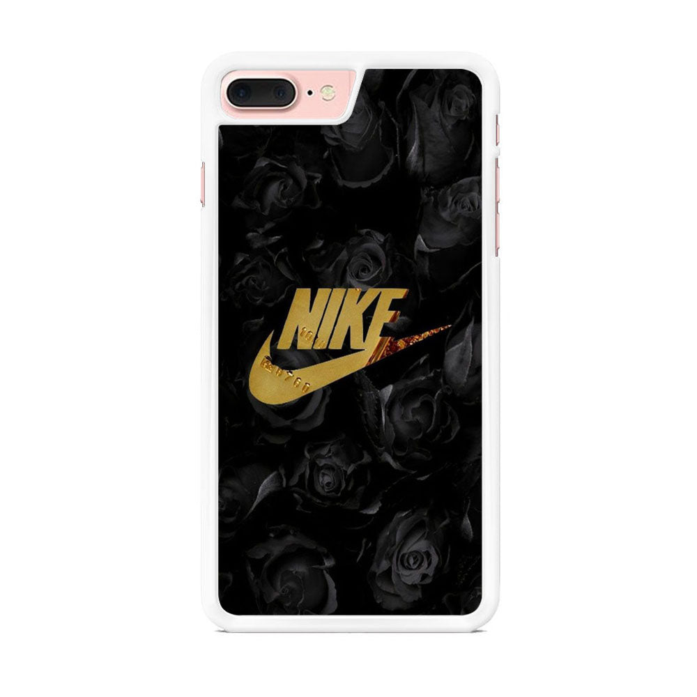 Nike Gold Black Rose iPhone 8 Plus Case