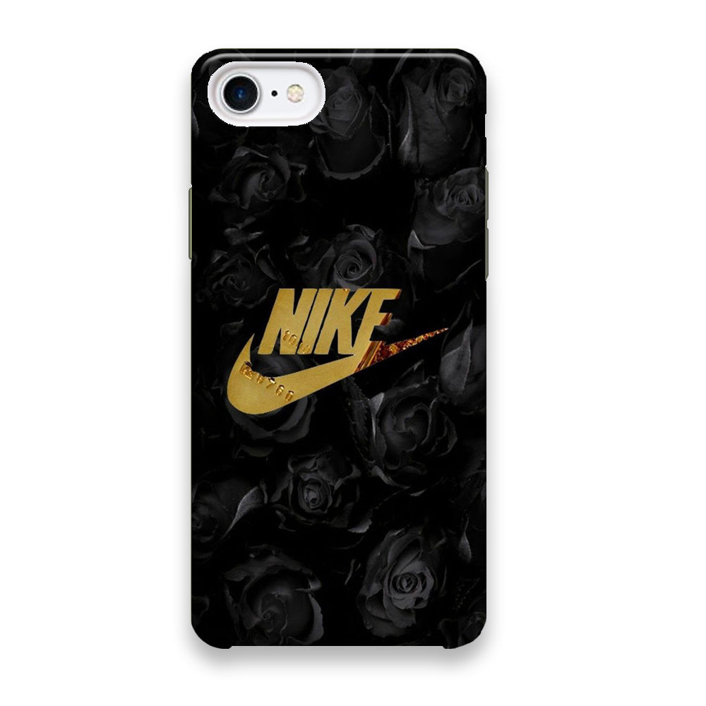 Nike Gold Black Rose iPhone 7 Case