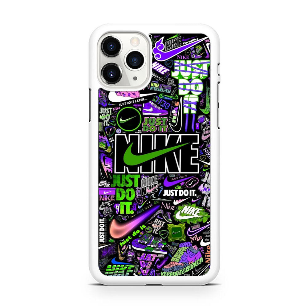 Nike Green Wall Symbol iPhone 11 Pro Case