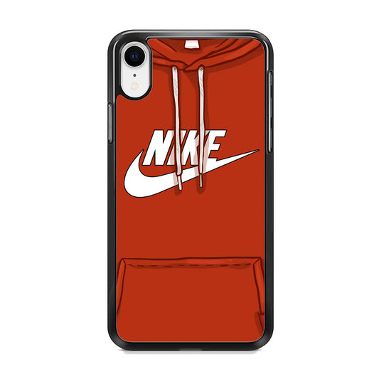 Nike Hoodie Red iPhone XR Case