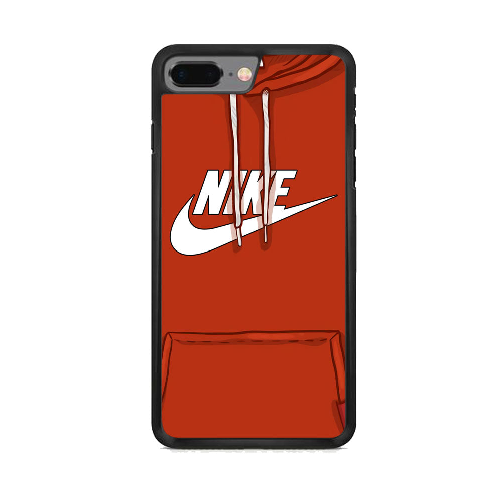 Nike Hoodie Red iPhone 8 Plus Case