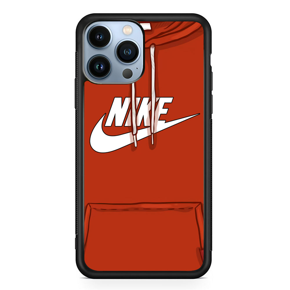 Nike Hoodie Red iPhone 13 Pro Max Case