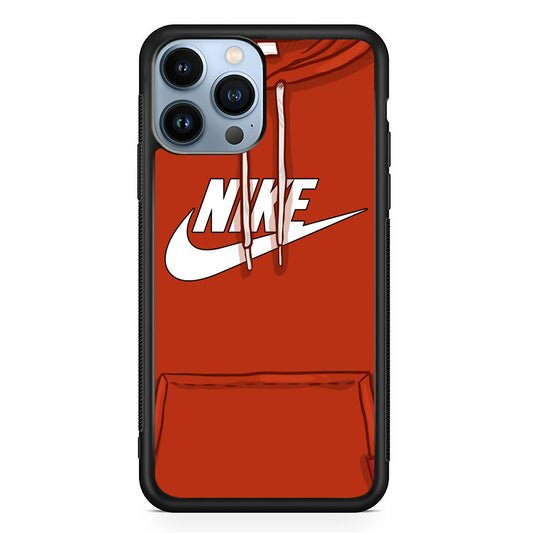 Nike Hoodie Red iPhone 13 Pro Max Case