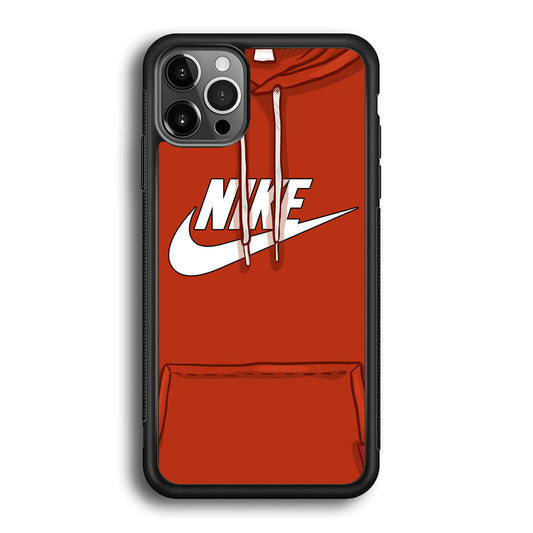 Nike Hoodie Red iPhone 12 Pro Max Case