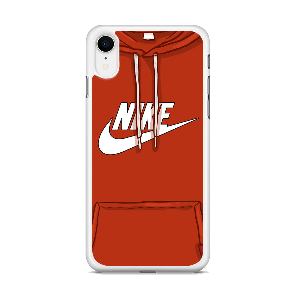 Nike Hoodie Red iPhone XR Case