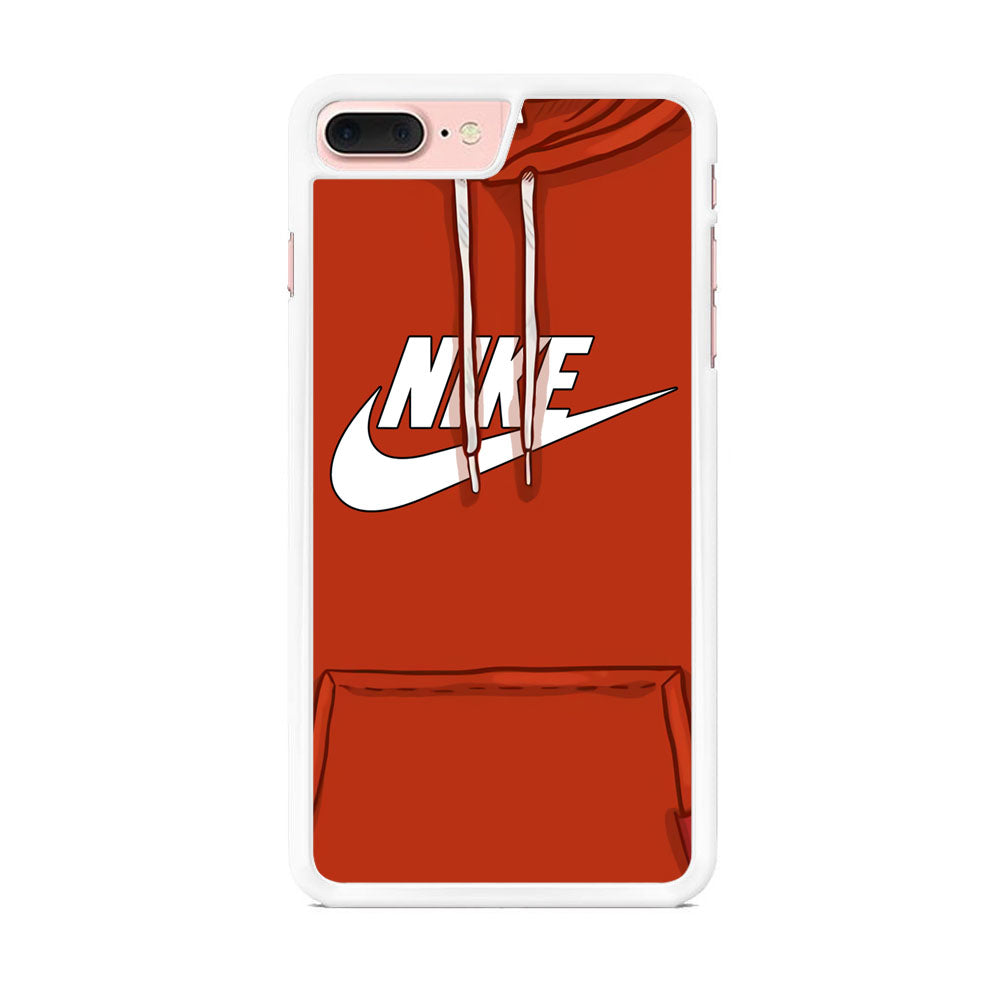 Nike Hoodie Red iPhone 8 Plus Case