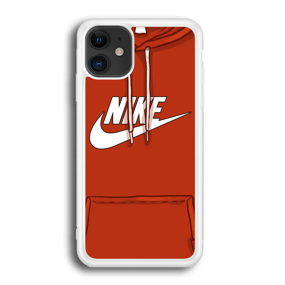 Nike Hoodie Red iPhone 12 Case