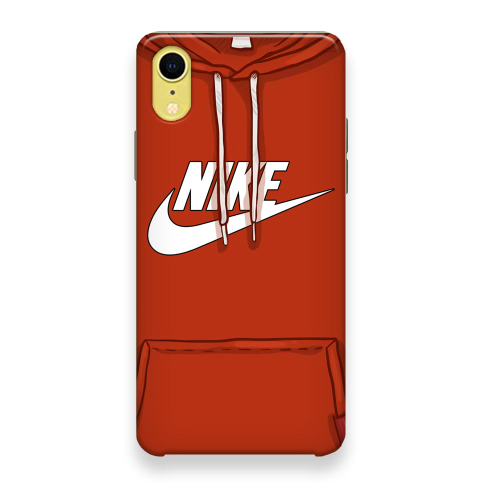 Nike Hoodie Red iPhone XR Case