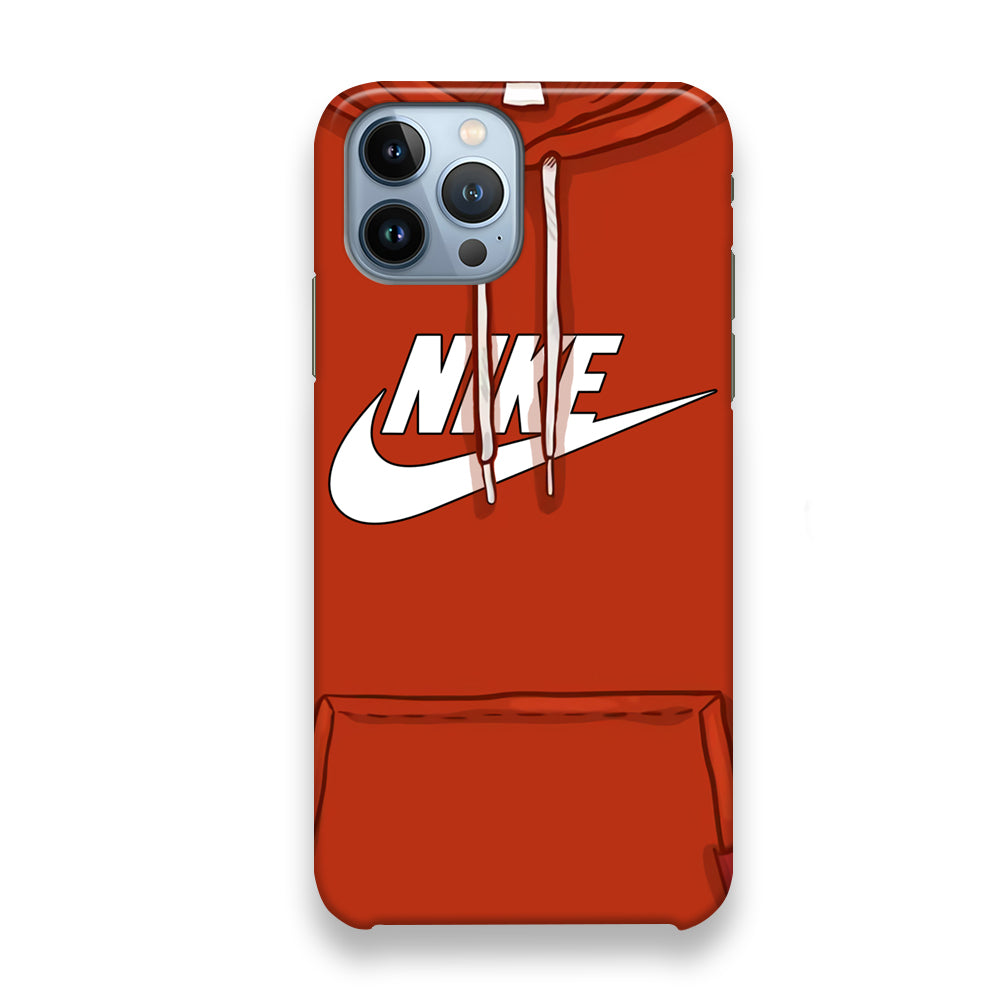 Nike Hoodie Red iPhone 13 Pro Max Case