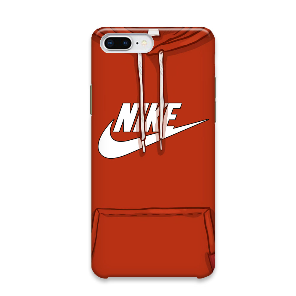 Nike Hoodie Red iPhone 8 Plus Case