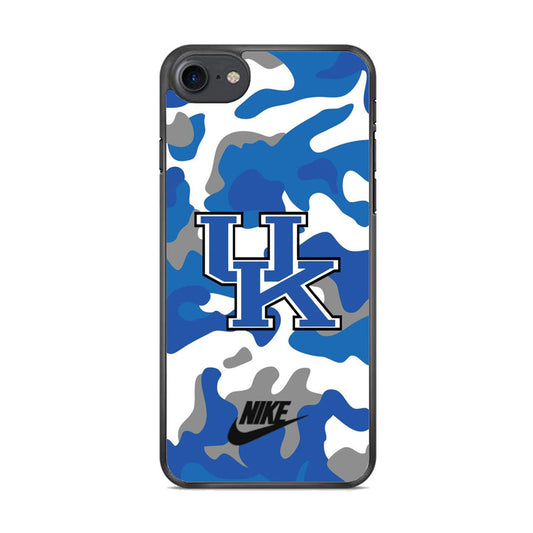 Nike Kentucky Wildcats Blue Camo iPhone 8 Case