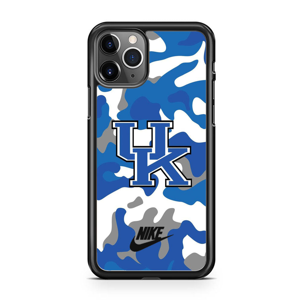 Nike Kentucky Wildcats Blue Camo iPhone 11 Pro Case