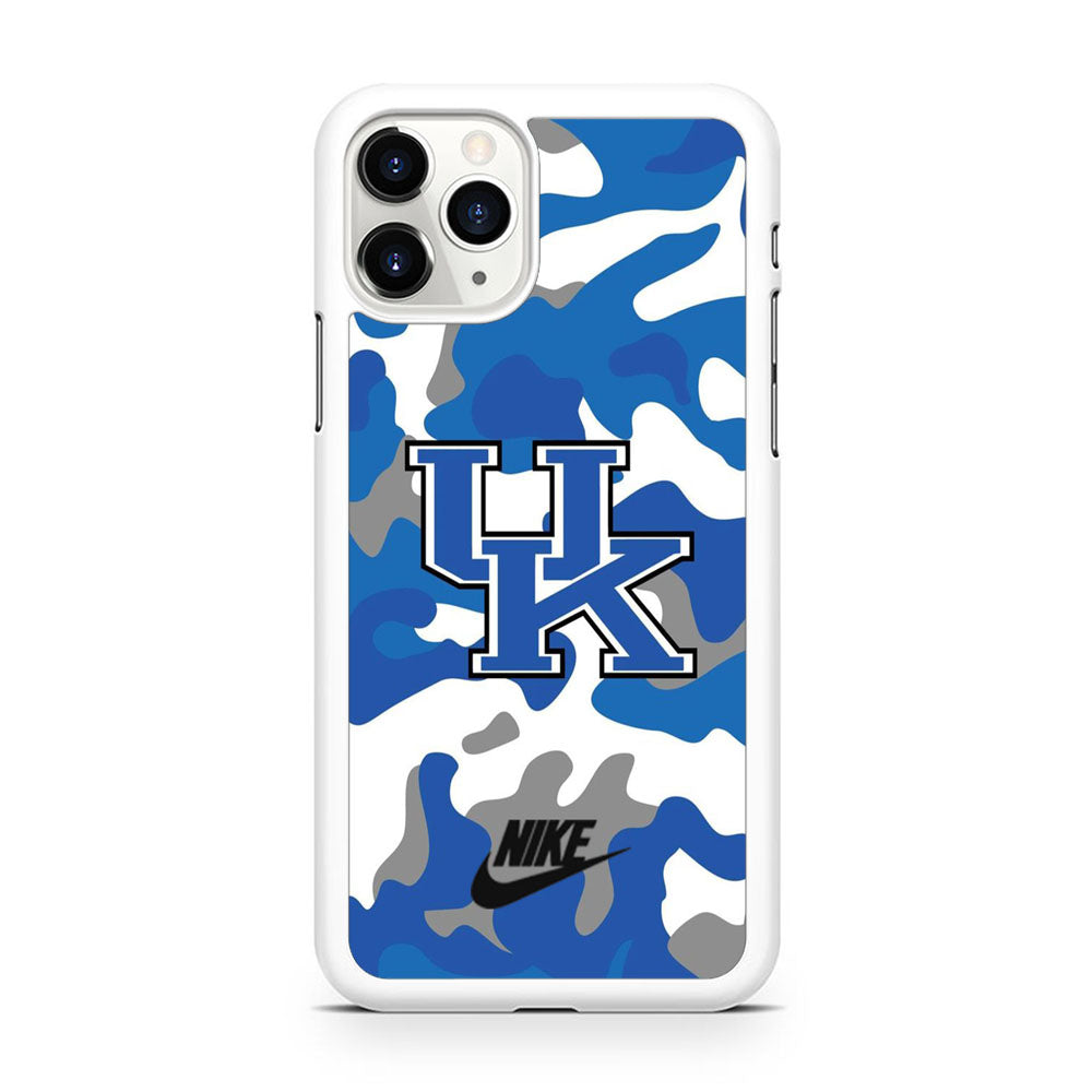 Nike Kentucky Wildcats Blue Camo iPhone 11 Pro Case