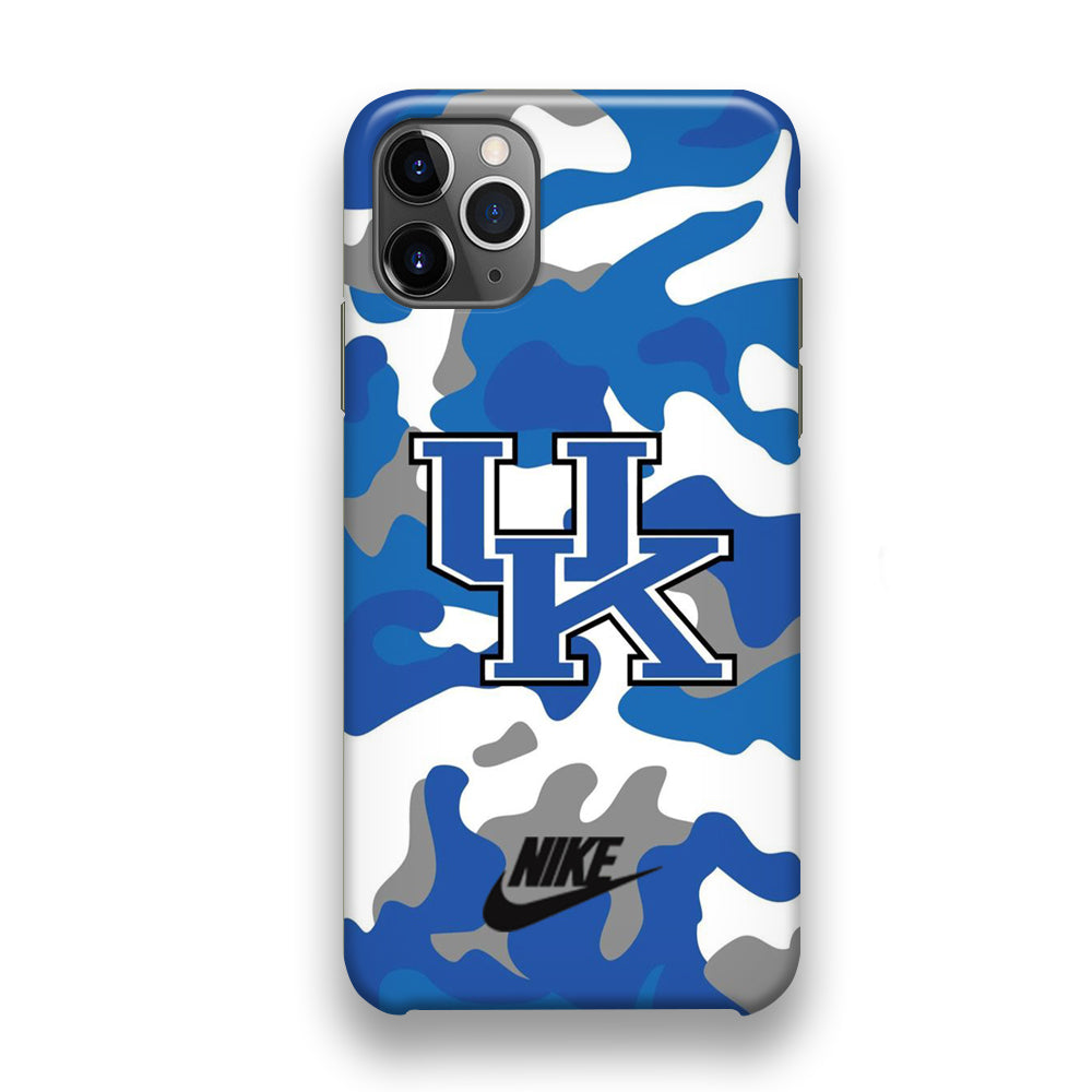 Nike Kentucky Wildcats Blue Camo iPhone 11 Pro Max Case