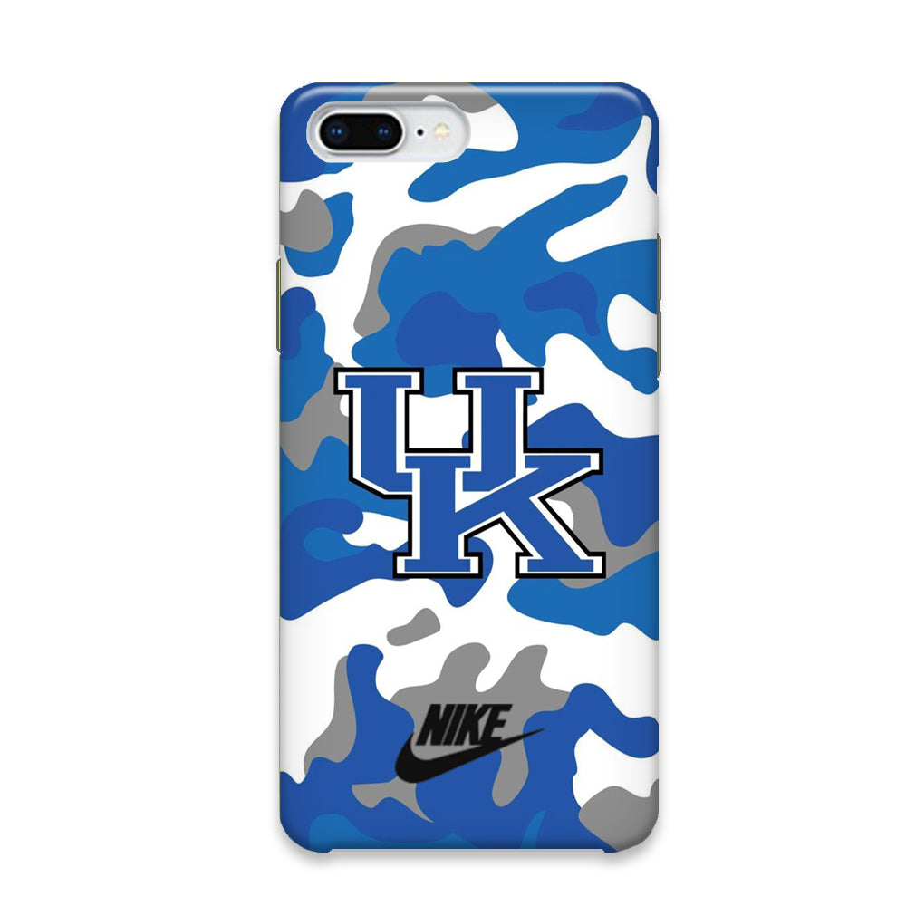 Nike Kentucky Wildcats Blue Camo iPhone 8 Plus Case