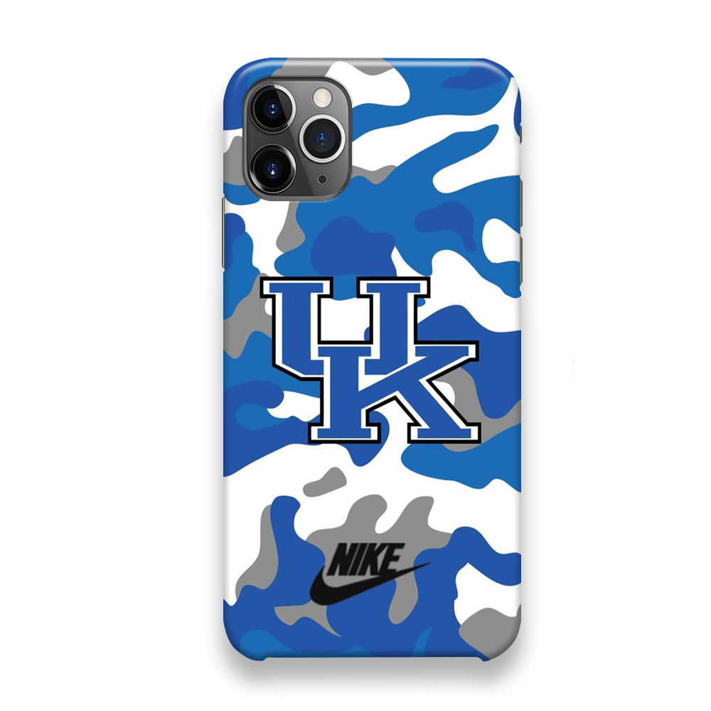 Nike Kentucky Wildcats Blue Camo iPhone 12 Pro Case