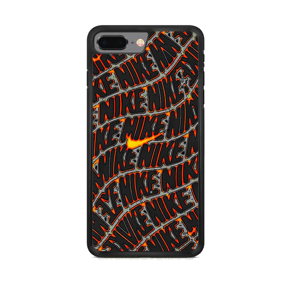 Nike Lava Land Wallpaper iPhone 8 Plus Case