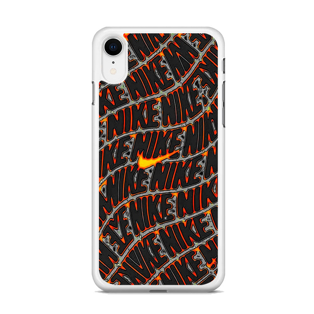 Nike Lava Land Wallpaper iPhone XR Case