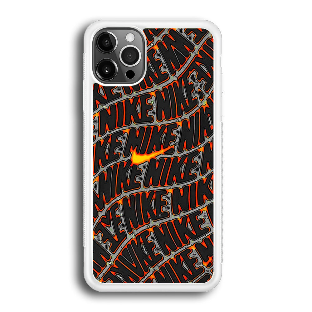 Nike Lava Land Wallpaper iPhone 12 Pro Case