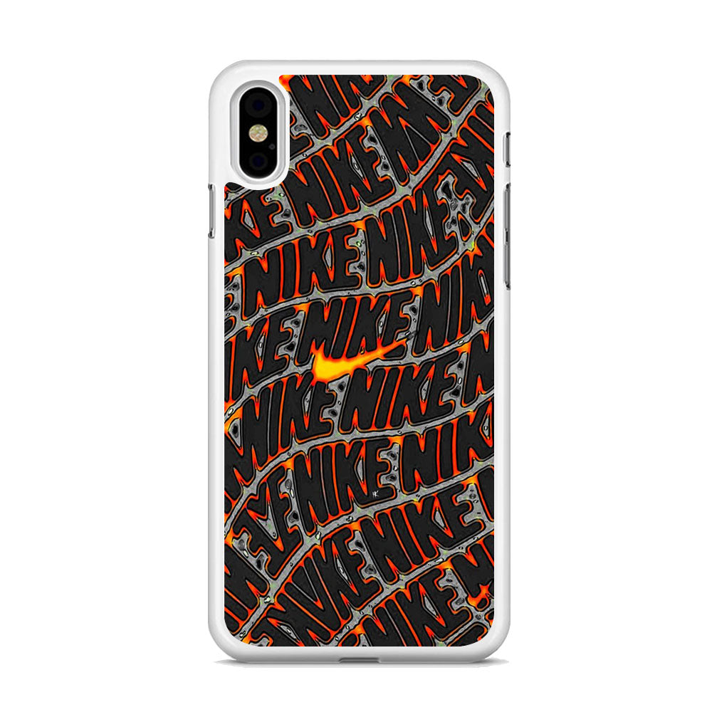 Nike Lava Land Wallpaper iPhone Xs Case