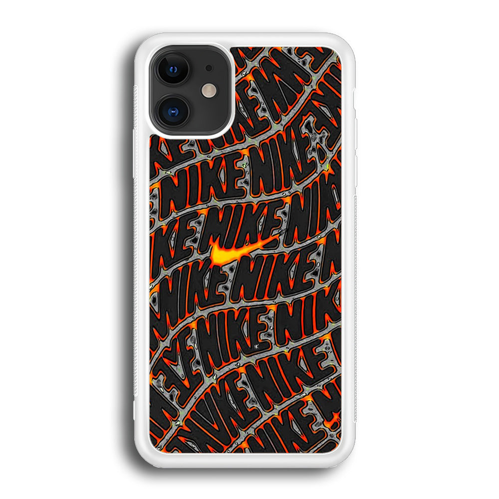 Nike Lava Land Wallpaper iPhone 12 Case