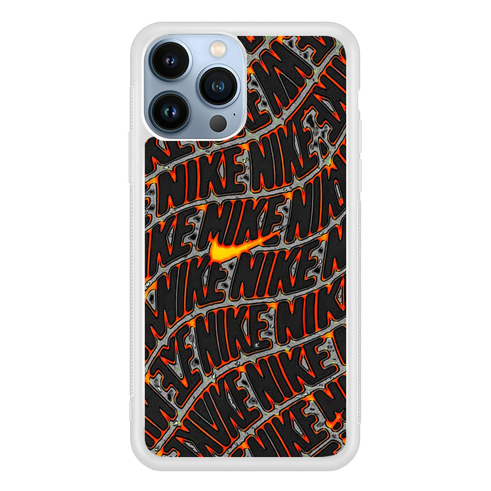 Nike Lava Land Wallpaper iPhone 13 Pro Max Case