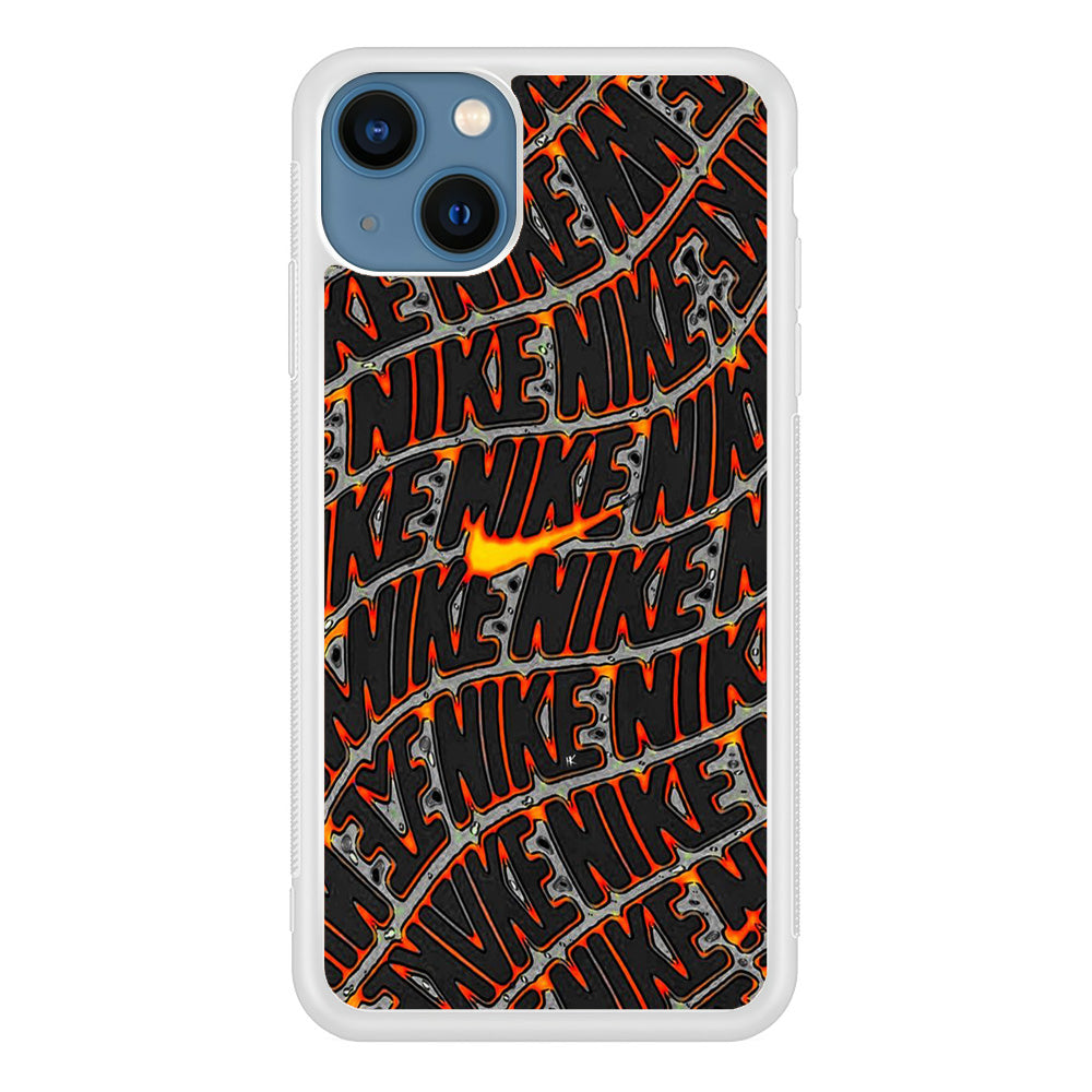 Nike Lava Land Wallpaper iPhone 13 Case