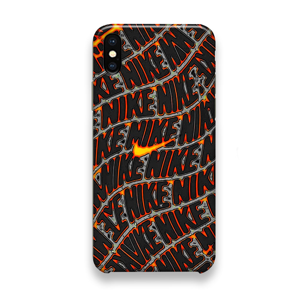 Nike Lava Land Wallpaper iPhone X Case