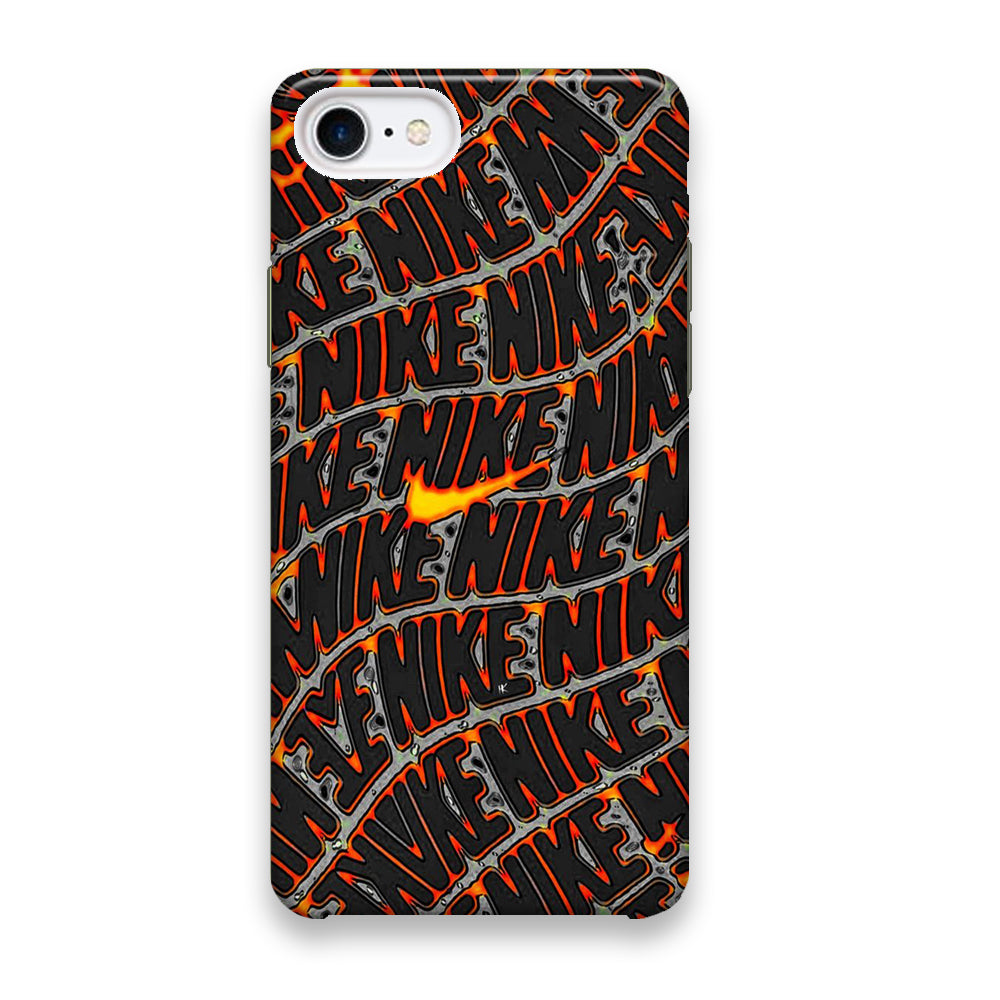 Nike Lava Land Wallpaper iPhone 8 Case