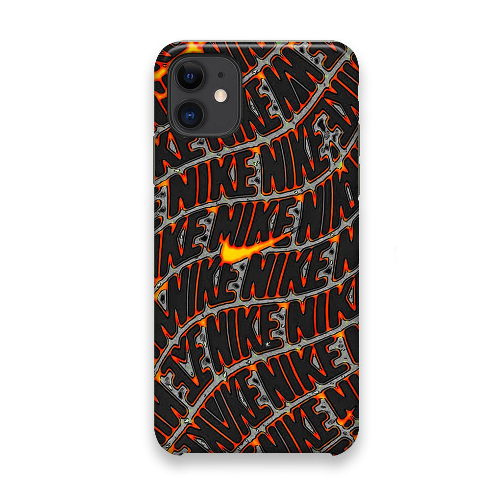 Nike Lava Land Wallpaper iPhone 11 Case