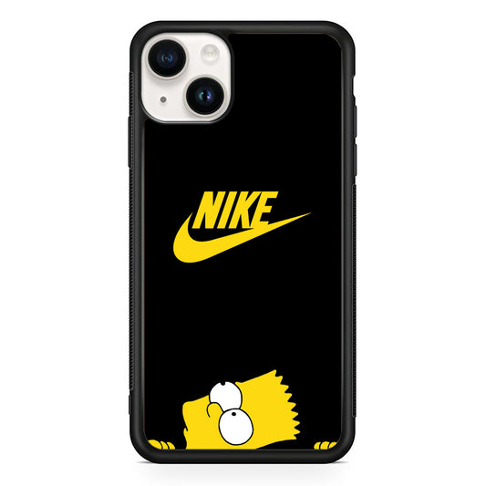Nike Logo Sync Bart Logo iPhone 14 Case
